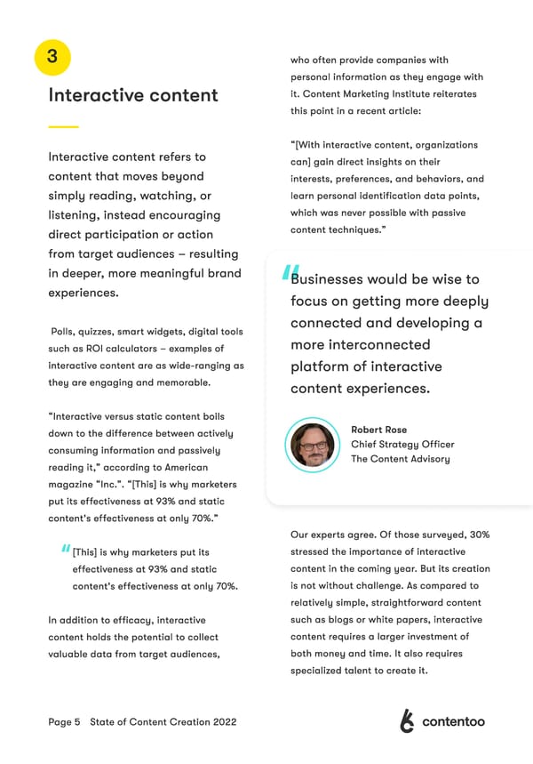 Contentoo Report State of Content Creation 2022 - Page 5