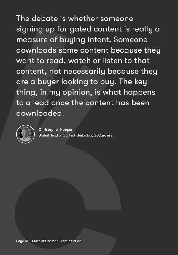 Contentoo Report State of Content Creation 2022 - Page 13